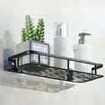 Usmixi Bathroom Storage Floating Shelves Bathroom, Wall Mounted Bedroom ...