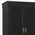 thumbnail image 2 of Armoires & Wardrobes | Traditional Black 78"H x 40"W x 24"D | No Assembly | Ample Storage | Black | Particle Board, 2 of 5
