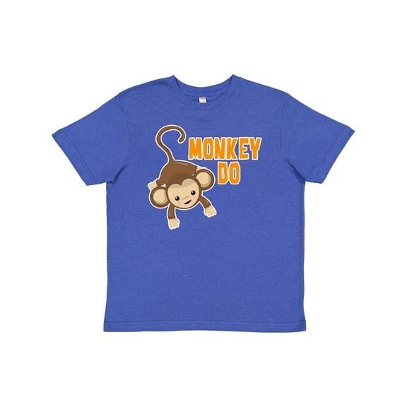 Inktastic Monkey Do with Monkey Youth T-Shirt