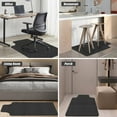 thumbnail image 3 of New Arrivals Office Chair Mat for Hardwood/Tile Floor,35.4InX55In Light Gray, 3 of 8