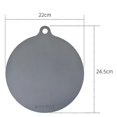 thumbnail image 2 of 5 Pack Electric Induction Hob Protector Mat Anti-Slip Mat Silicone Pad Scratch Protector Cover Heat Insulated Mat, Black, 2 of 5