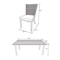 thumbnail image 4 of Ensemble table et chaises Asteri hometrends, 4 of 8