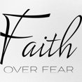 thumbnail image 2 of CafePress - Faith Over Fear - Adjustable Unisex Printed Trucker Hat with Mesh Back, 2 of 8