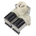 thumbnail image 1 of Reemplazo de válvula solenoide de entrada de agua para lavadora, válvula de doble cabezal, accesorios para lavadoras, CA 220 V-240 V, 1 of 14