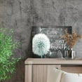 thumbnail image 2 of Farmhouse “Just Breathe” Canvas Wall Art, Rustic Dandelion Flower Artwork, Inspirational Quote Canvas Print, Framed Wall Decor for Living Room Bedroom or Bathroom, 2 of 6