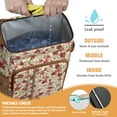 thumbnail image 3 of Bright Colorful Floral Print Cooler Bag - 20L Soft Cooler with Long-Lasting Insulation, Perfect for Parties, 3 of 5