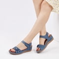 thumbnail image 6 of Ecetana Wedge Sandals for Women Foot Massage Sandals Summer Dressy Platform Walking Sandals, 6 of 6