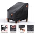 thumbnail image 4 of Fundas para sillas de patio impermeables, fundas para asientos profundos, fundas resistentes para muebles de jardín al aire libre (37 pulgadas de ancho x 40 pulgadas de profundidad x 30 pulgadas, 4 of 5