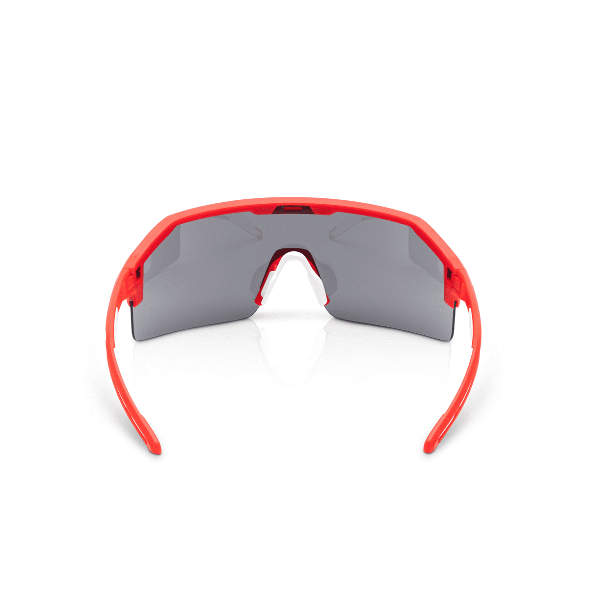 Jackson Safety Safety Glasses - MAXVIEW+ Series - Smoke Lens - Red Frame - STA-CLEAR Anti-Fog