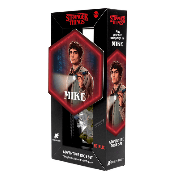 Netflix Stranger Things Adventure Dice Set (Mike)