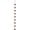 Reddish Brown 9 Cups, variant on Weather Resistant Metal Rain Chain With Hook Attachments 6/9 Metal Flower Cups Elegant Water Feature For Gutters Eaves