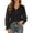 Black, variant on Business Casual Top Women Hollow Out Lace Korean Style Fashion Womens Undershirts,Beige,L