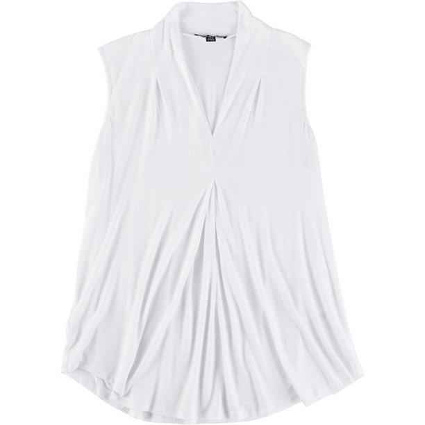Cable & Gauge Cable & Gauge Womens Solid Color Sleeveless Top