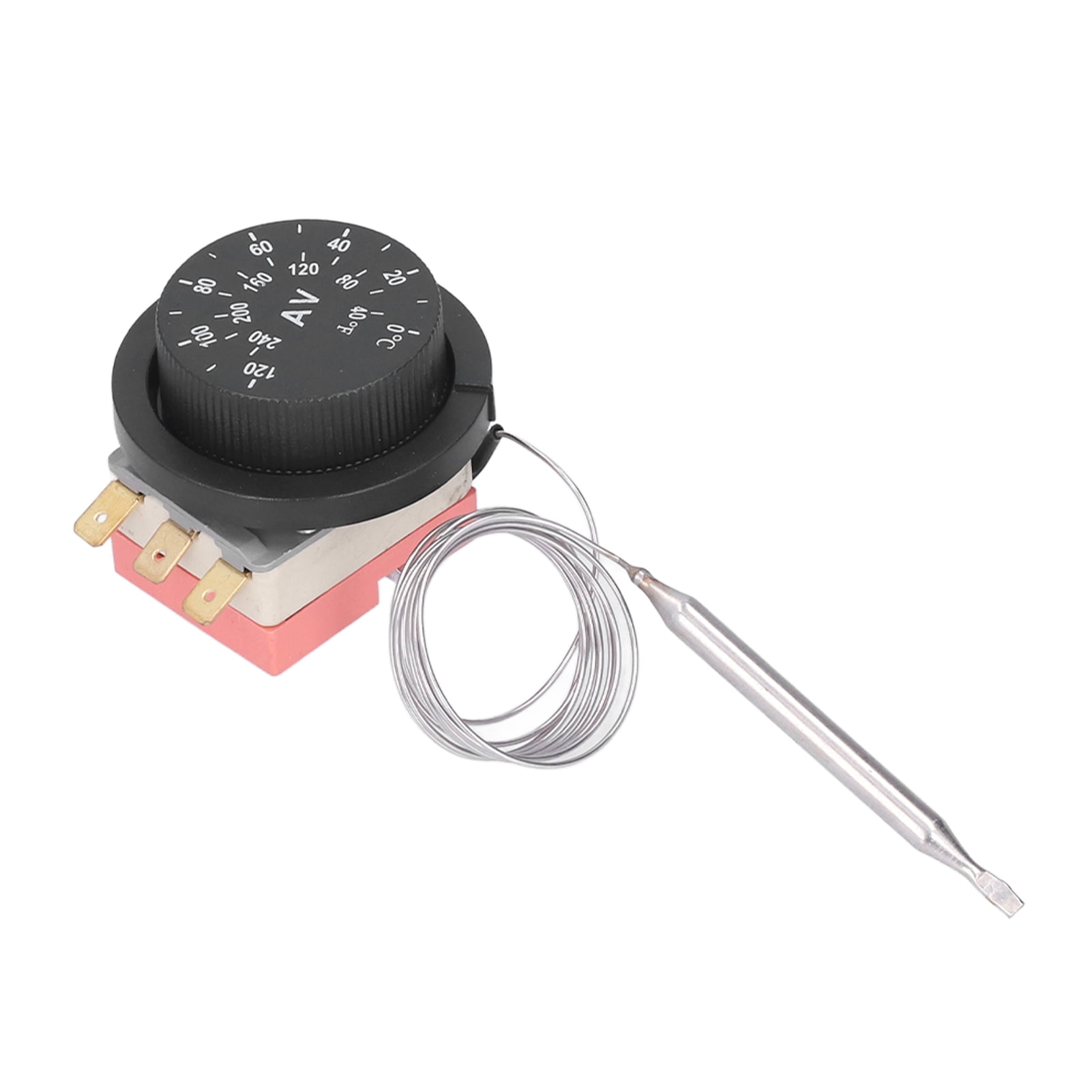 Radiator Fan Plug 14" INCH ELECTRIC RADIATOR ENGINE FAN ADJUSTABLE FIN PROBE Electric Fan Thermostat Switch
