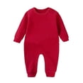 thumbnail image 3 of XINXIAOO Clothes for Boys Girls Comfortable Long Sleeve Bodysuits Romper Outfits Baby Girl Baby Girl Bodysuit 0-3 Months, 3 of 3