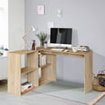 thumbnail image 2 of Escritorio en L FurnitureR Beige moderno, 2 of 6