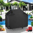 thumbnail image 2 of Hyasfey Housse de Gril Robuste Trois Couches Imperméable Résistante aux UV Fermeture Sécurisée Protection de Gril Extérieur Fiable, 2 of 8
