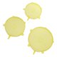 thumbnail image 5 of Juego de 3 tapas elásticas útiles reutilizables para envoltura de Amarillo-l Sunnimix Tapas elásticas de silicona, 5 of 8