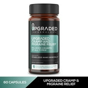 Upgraded Formulas Capsules for Women's Health, Leg Cramps, Period Cramps, Migraines, 2 Capsules, 1 Count