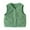 Green, variant on Toddler Baby Girls Boys Solid Warm Thick Spring Winter Sleeveless Vest Clothes Coat Zipper