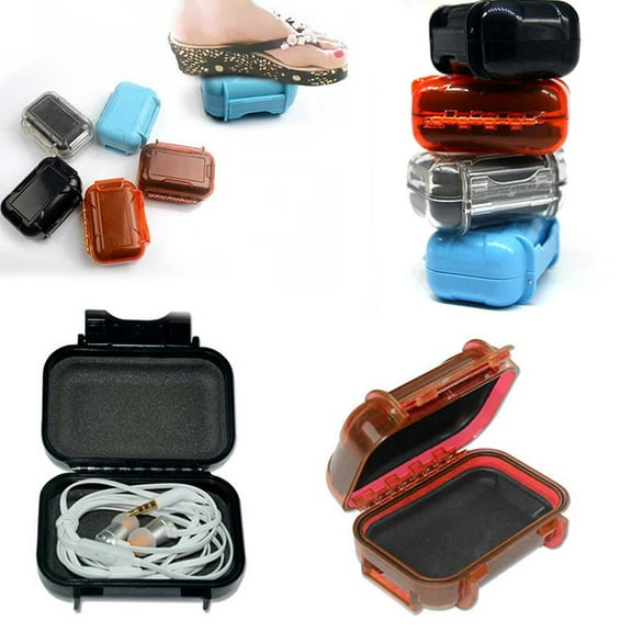 Ludlz Earbud Case Earphone Carrying Case Hard EVA Headphone Storage Bag Small Zipper Pouch Waterproof Universal Hard Earphone Storage Box Protective Case Cover for Westone