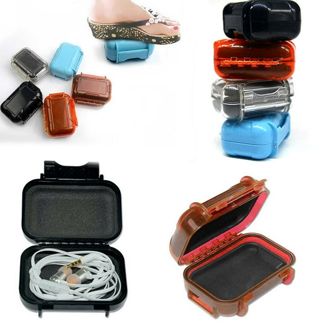 Trayknick Waterproof Universal Hard Earphone Storage Box Protective Case Cover for Westone Clear