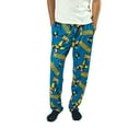 thumbnail image 2 of X-Men Wolverine All-Over Print Men's Blue Sleep Pajama Pants-Large, 2 of 2