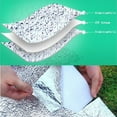 thumbnail image 6 of Camping Mat Foam Foil Blanket – Thermal Aluminum Foam Pad for Tent Floor, Double-Sided Reflective, Waterproof Insulated Mat for Hiking, Picnic & Cold Weather, Ultralight 5.6oz, Large 59"x78.7", 6 of 6