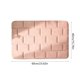 thumbnail image 3 of Alfombra antideslizante absorbente de agua para baño | Soporte de espuma gruesa | Superficie suave de terciopelo | Poliéster duradero de secado rápido | Gris sólido, Caqui, Café, Azul, Rosa, 3 of 6