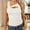 Beige, variant on Sleeveless Tank Tops for Women, Asymmetrical One Shoulder Ribbed Cutout Tops Front Chest Hollow Out Slim Fit Bodycon Camis for Party Night Out Club Date Night, Black M