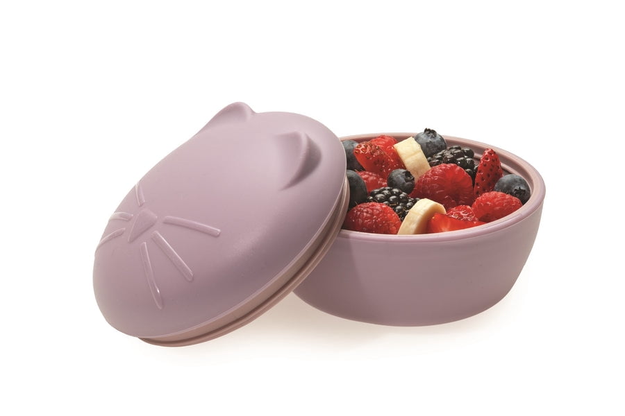 Melii Silicone Bowl with Lid - Shark