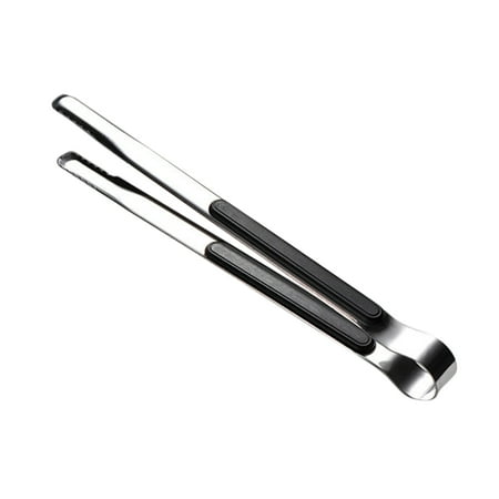 

Dasbsug Stainless Steel BBQ Tongs Barbecue Grill Food Clip Ice Tong Meat Salad Toast Bre