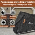 thumbnail image 4 of Cubierta Protector Motocicleta 190T Tela Oxford Impermeable Protección contra Polvo y Lluvia, 4 of 5