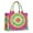 Colorful Rainbow Tie, variant on Large Capacity Tote Bag,Colorful Rainbow Tie Dye Spiral Pattern Handbag Fashion Luxury Tote Bag,15.7"x13"x 5.1" Inches,Laptop Compatible