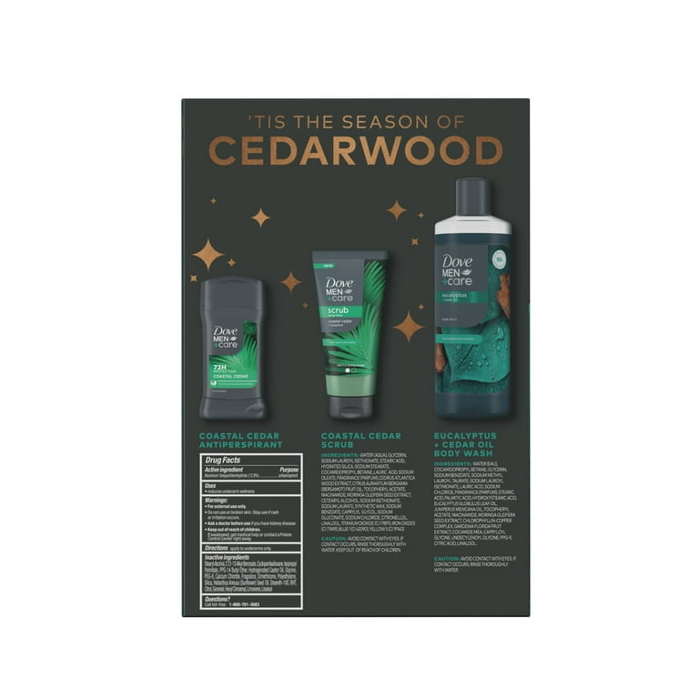 Dove Men+Care Holiday Gift Set Antirperspirant Deodorant, Body