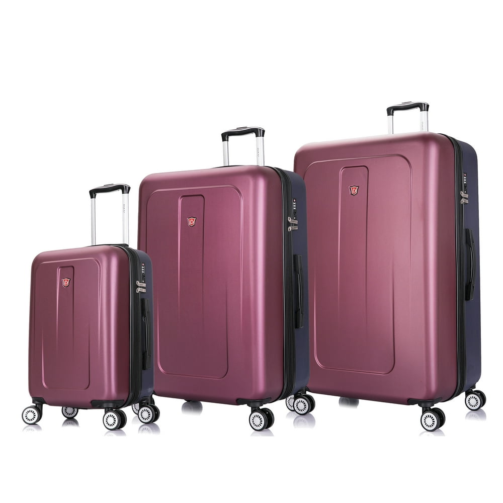 Dukap - DUKAP Crypto Hardside Luggage Set with Spinner Wheel, Travel ...