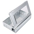 thumbnail image 3 of Trampas Para Ratones Humane Mice Catcher No Kill Mouse Catching Box Mice Catcher Trampa Con Ventana De Visualización Diseño De Puerta Doble Para Restaurante Escuela Supermercado Jardín 2 Piezas Methold TO004796-00, 3 of 6
