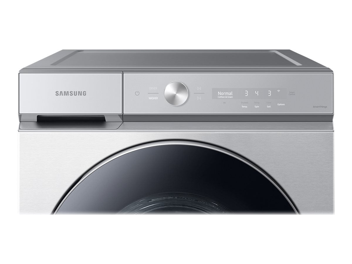 Samsung 27" Smart Front Load Washer w/ 5.3 cu ft Capacity, Wifi Enabeld, 25 Wash Cycles WF53BB8900AT