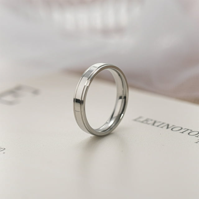 Ruiboury 1/2/3/5 Rings For And - Exquisite Workmanship And Novel Style Silver Fashionable Rings men 11 1 Pc