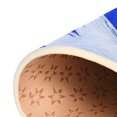 thumbnail image 6 of Abstract Floral Strokes 80''x58'' Extra Large Plush Memory Foam Rug, Soft, Absorbent, Non Slip, 6 of 7