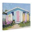 thumbnail image 3 of Stupell Industries Cabin with Pastel Surfboards Architecture Painting Wrapped Canvas Canvas Art Print Wall Art, 40 x 30, 3 of 7