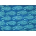 thumbnail image 1 of Ahgly Company Indoor Rectangle Patterned Blue Eyes Blue Area Rugs, 6' x 9', 1 of 6