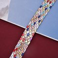 thumbnail image 1 of Sonew 1yard Multicolor Crystal Glass Rhinestone Chain Hotfix Ribbon Wedding Dress Clothing Decoration,Clothing Accessory,DIY Dress Decoration, 1 of 7