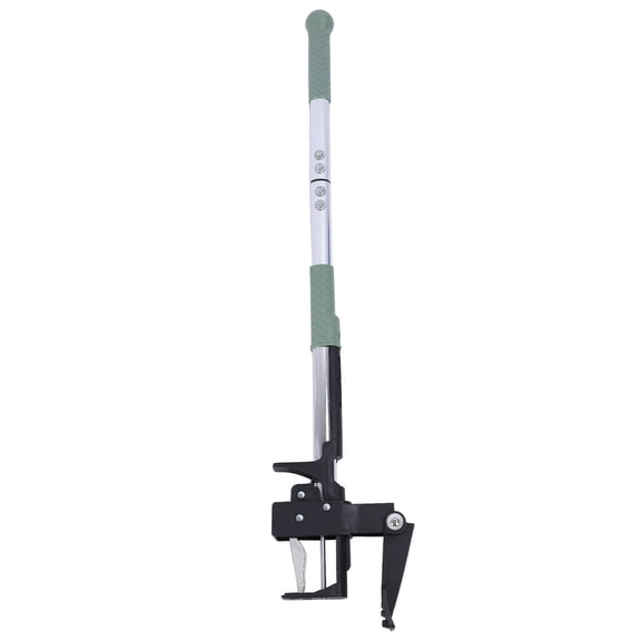 YAHHU 4‑Jaw Stand‑Up Weed Puller – Long Handle Stainless Steel Hand Weeder with Detachable Claws for Easy Outdoor Gardening