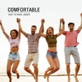 thumbnail image 6 of No Buckle Stretch Belt For Women Men Elastic Waist Belt for Jeans Pants, 6 of 6