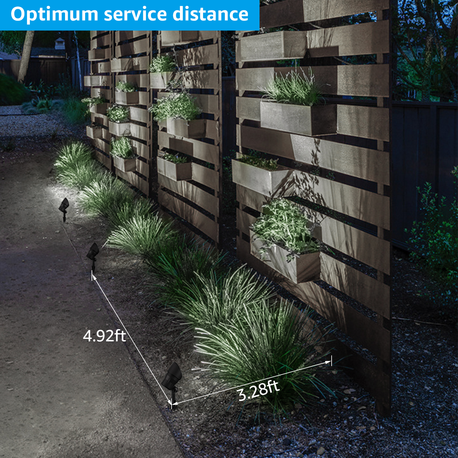 Leonlite 8 Pack IP65 Waterproof Pathway Outdoor LED Landscape Spotlights - image 3 of 7