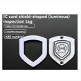 thumbnail image 4 of 10 Tarjetas de Punto de Patrullaje RFID NFC de 13,56 MHz FM11RF08, Antimetálicas, 70 X 60 mm, Luminosas, con Escudo HF, Etiquetas de Inspección para Seguridad., 4 of 5