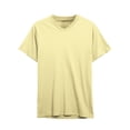 thumbnail image 3 of Hat and Beyond Men's Basic Short Sleeve Solid Cotton V Neck Tee Shirts, 3 of 5
