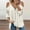 Beige, variant on asdoklhq Plus Size Tops for Women,Women Casual Plus SizeLace Half Sleeveï¼¶-Neck Zipper Hollow Out T-Shirt Blouse Tops