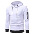 thumbnail image 1 of Camiseta de manga larga delgada con cuello redondo para hombre Jersey suelto deportivo Pompotops oipoqjl2148, 1 of 1